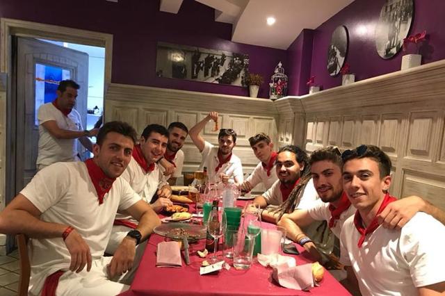 Ontinyentins, presentes un año más en San Fermín