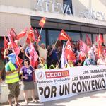 Valoración opuesta sobre el seguimiento de la huelga del textil convocada por CCOO