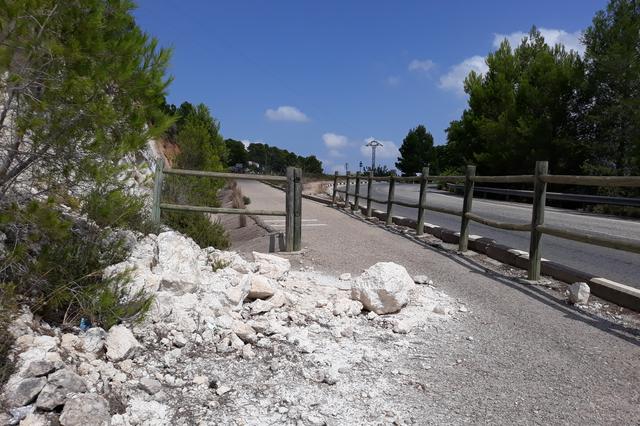 El PP de l'Olleria denuncia el abandono de las carreteras de acceso al municipio