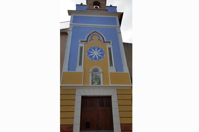 Bocairent restaura la façana de l’ermita de la Mare de Déu dels Desemparats