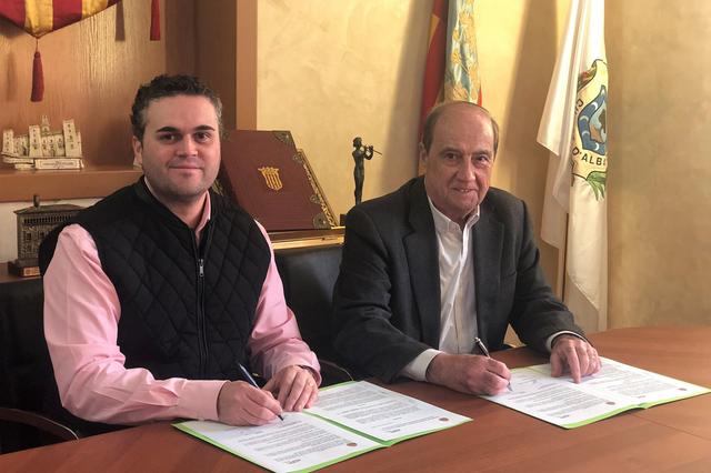Albaida y CEEI Valencia firman un acuerdo de colaboración para emprendedores y pymes