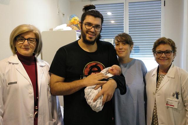 Naix la primera bebé de 2019 en Ontinyent