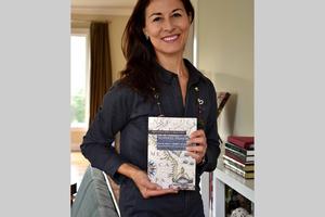 Natacha Sanz, con su libro