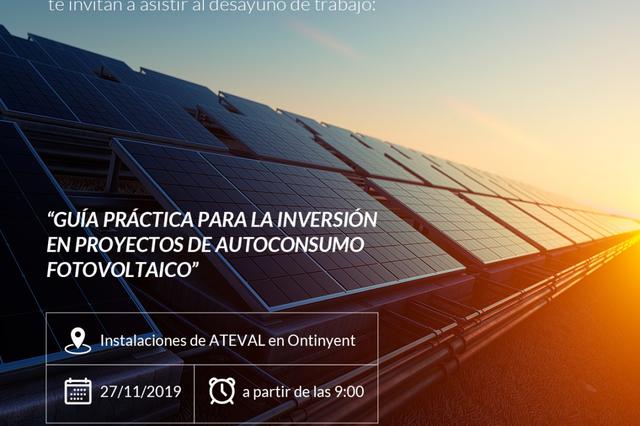 ATEVAL y Sunalizer organizan una charla sobre la instalación de paneles fotovoltaicos 