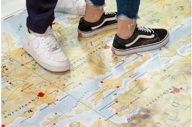 Pureza de María, d'Ontinyent, primer centre d'Espanya que treballa a través de mapes cartogràfics l'orientació laboral dels seus alumnes de 4t d'ESO
