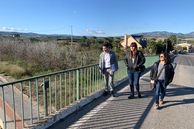 La Vall Ens Uneix pide a la Diputación la mejora de la seguridad del puente de Bufali