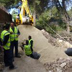 Ontinyent repara el camí del Pont del Rey