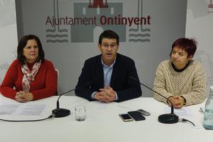 Sayo Gandía, Jorge Rodríguez e Inma Ibáñez