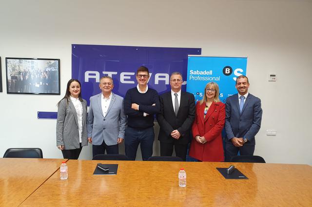 ATEVAL y Banco Sabadell firman un convenio de colaboración