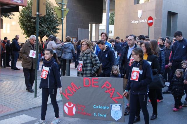Los colegios de Ontinyent celebran el Día de la Paz
