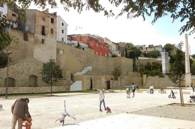 Ontinyent logra 1 millón de euros para la muralla de la Vila