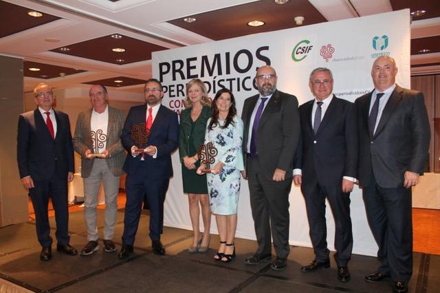 CSIF entrega los Premios Periodísticos Comunidad Valenciana