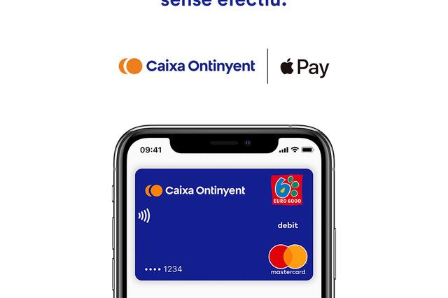 Caixa Ontinyent lanza Apple Pay