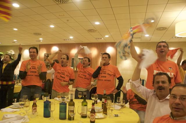 La Penya Valencianista anima a seguir la final de la Copa del Rei a socis i simpatitzants