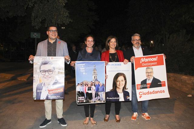 Comença la campanya electoral municipal més atípica de la història de la democràcia a Ontinyent