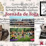 Yoga solidario en el parque Benarrai