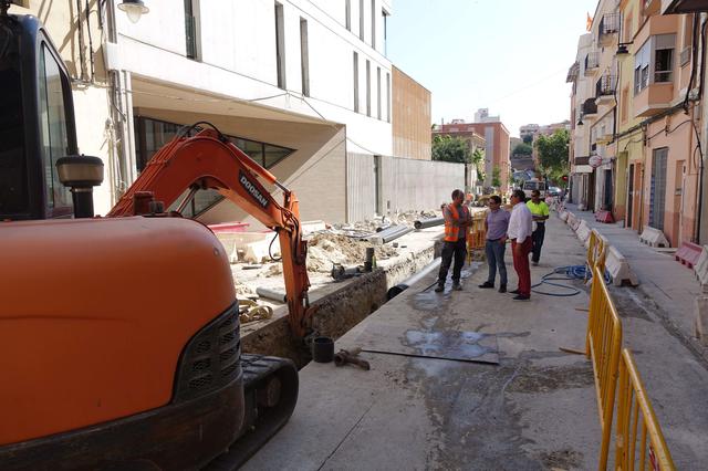 Ontinyent inicia la reurbanització integral del Carrer Rafael Juan Vidal d'Ontinyent