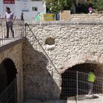 Ontinyent finalitza la primera fase de les obres de restauració del Pont Vell 