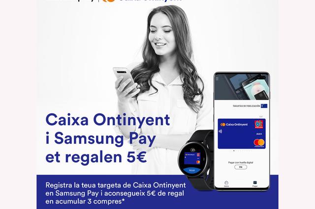 Caixa Ontinyent llança Samsung Pay