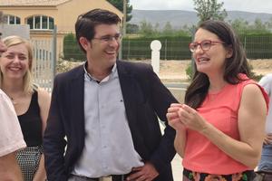 Jorge Rodríguez y Mónica Oltra
