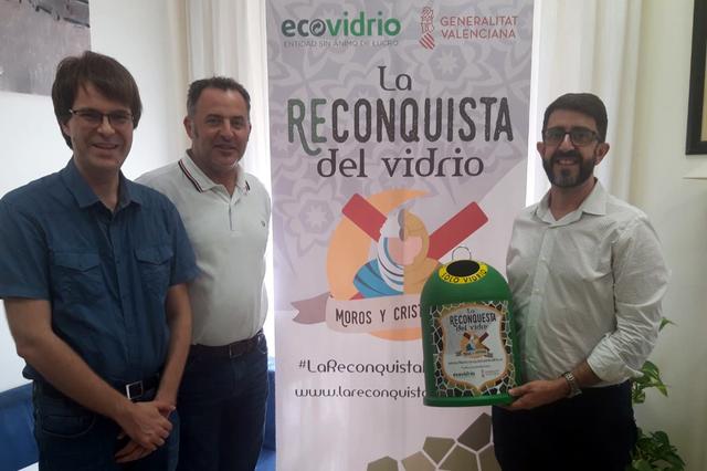 Bocairent recicla 21.800 envases de vidrio durante las Fiestas de Moros y Cristianos