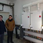 Un nou sistema de calefacció al Rafael Juan Vidal permetrà estalviar més d’un 30% d'energia