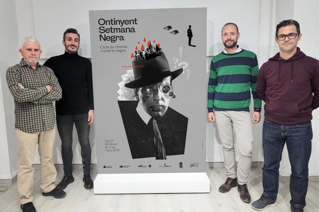 Ontinyent presenta el cartel de su V ciclo de cine y novela negra