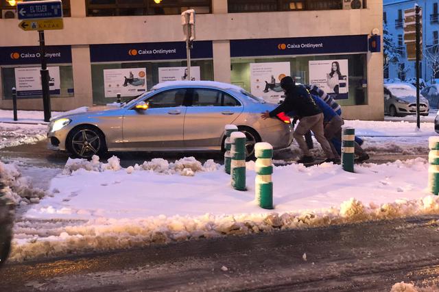 La neu aplega a Ontinyent