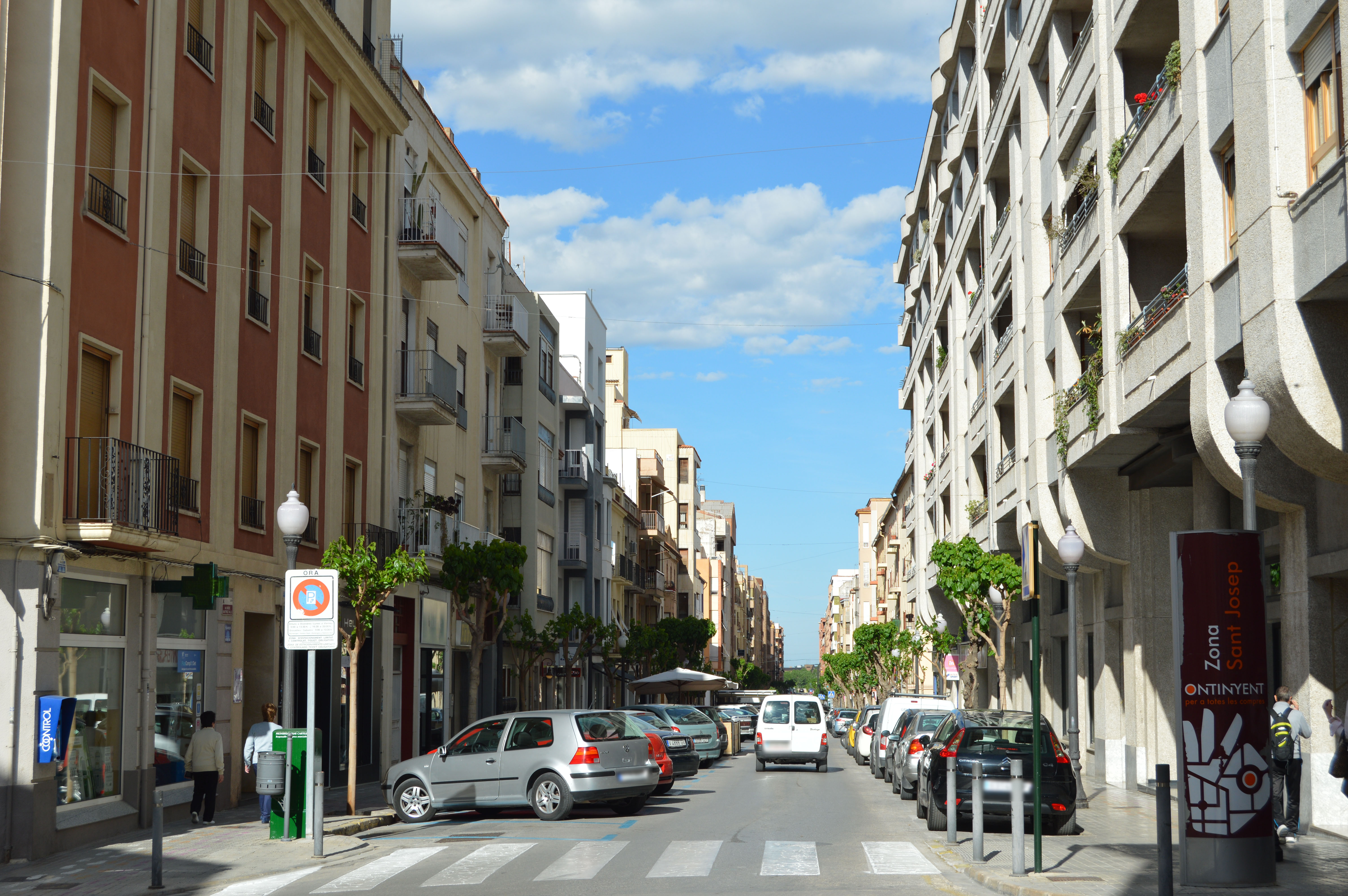 C/Martínez Valls, Ontinyent. Foto: Arxiu