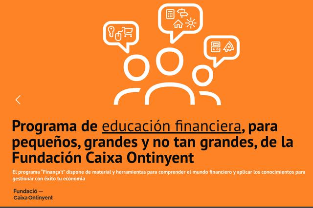 La Fundació Caixa Ontinyent impulsa su programa de educación financiera