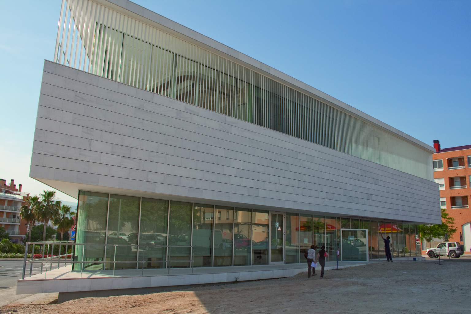 El edificio del Servef