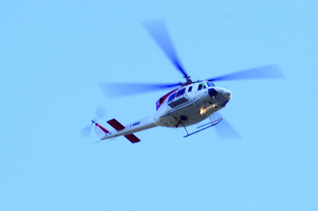 Rescaten en helicòpter a una dona en la senda entre Ontinyent i Bocairent