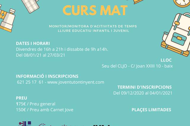 Reinician las inscripciones para el curso de Monitor de tiempo libre