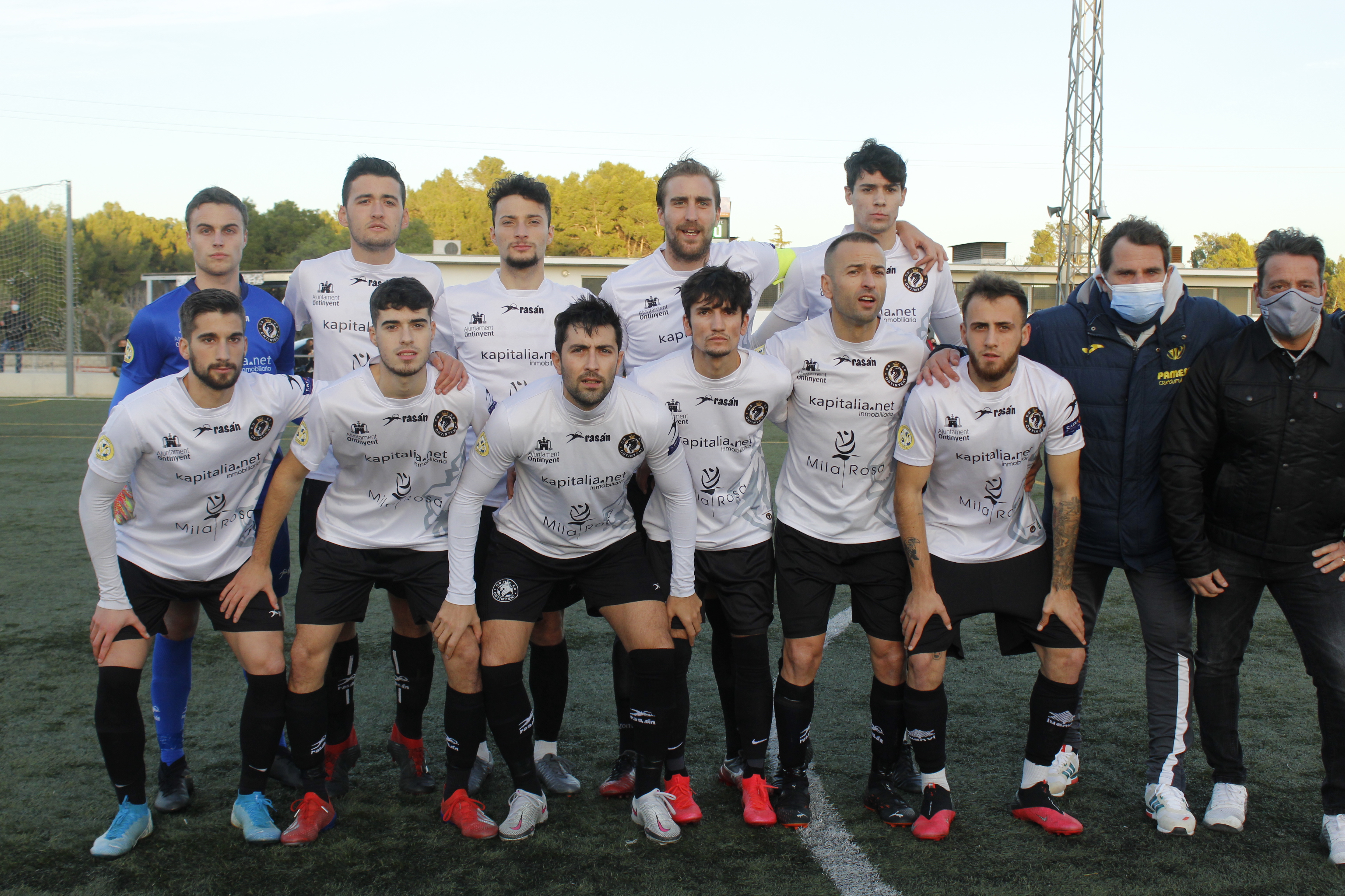 Xi del CD Ontinyent en el último partido frente al Sax