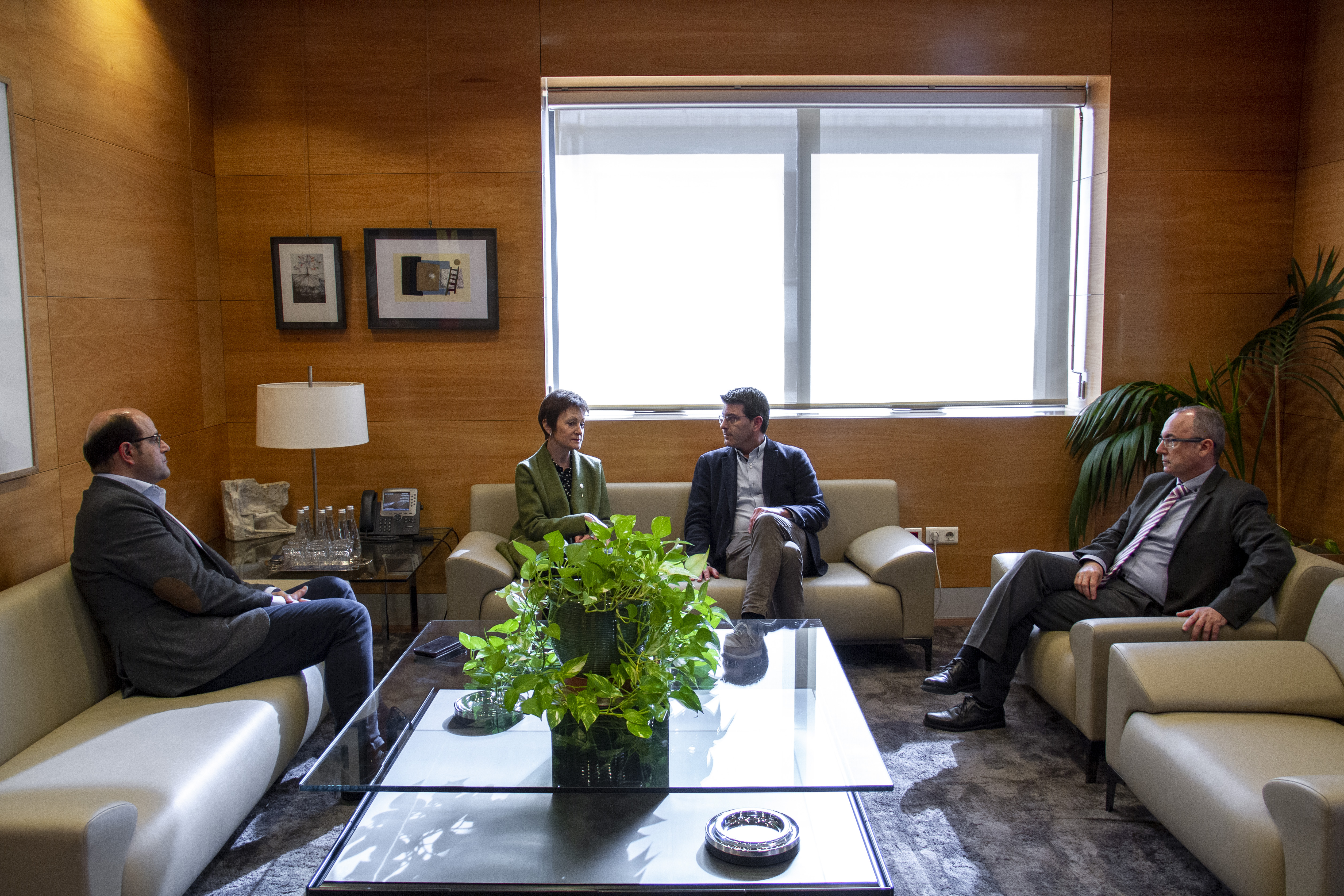 Ricard Gallego, Mavi Mestre, Jorge Rodríguez y Juan V. Climent