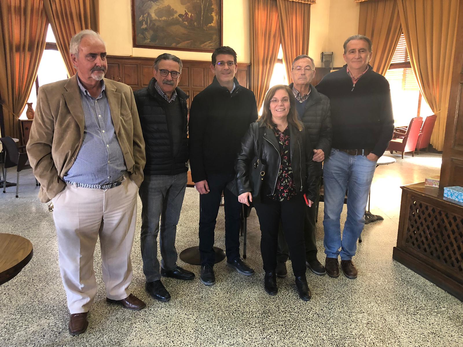 Reunión de la nueva junta del Círculo Industrial con el alcalde, Jorge Rodríguez 