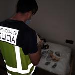 La Policia Nacional desmantella un punt de venda de cocaïna