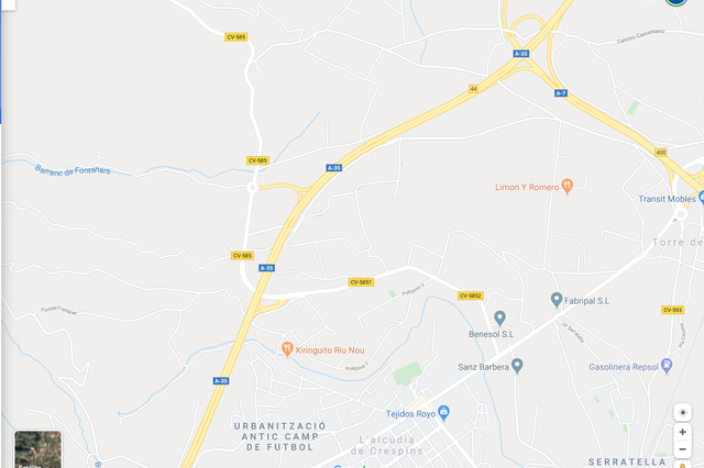 Sis ferits en un accident en l'A35 a l'Alcúdia de Crespins