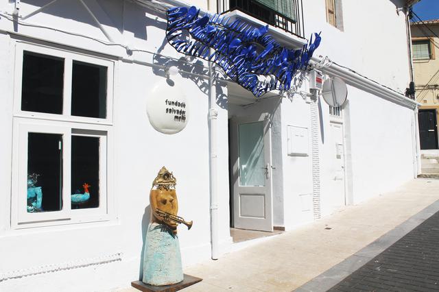 Salvador Mollà inaugura una exposición en Dénia 