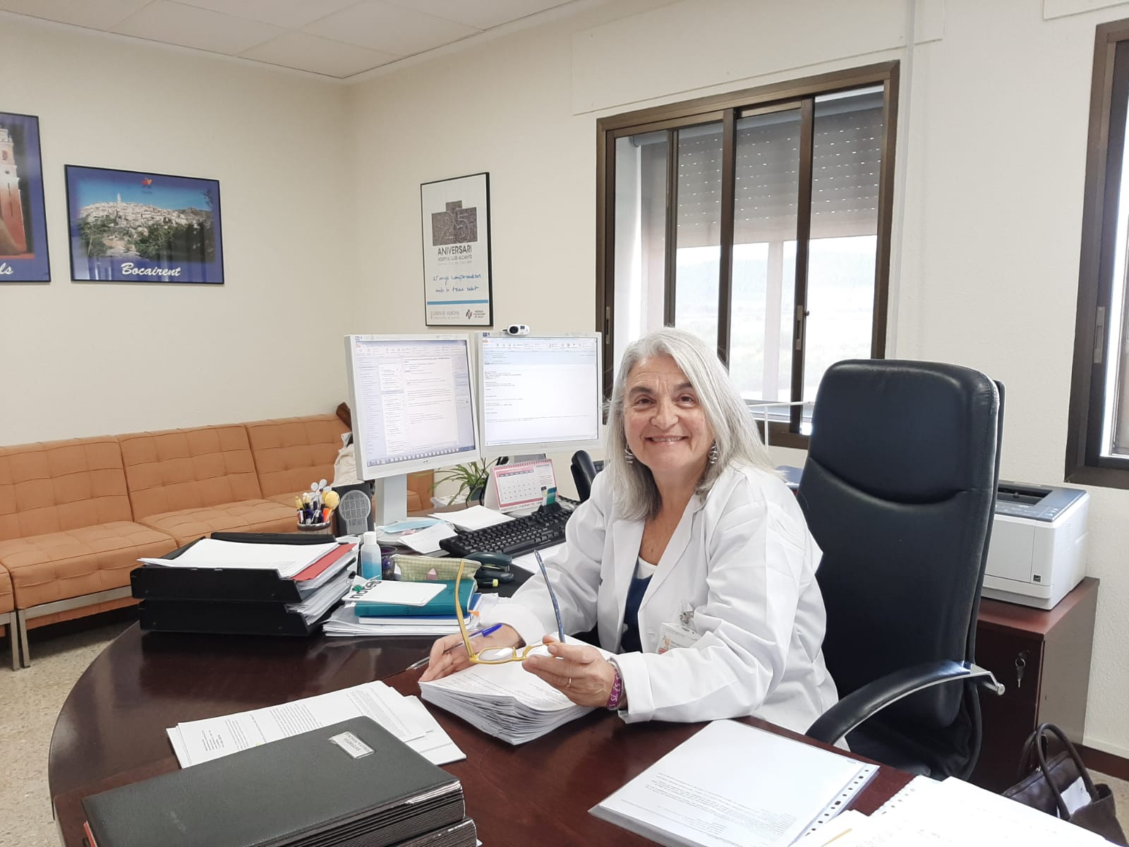 Margarita Llaudes en su despacho