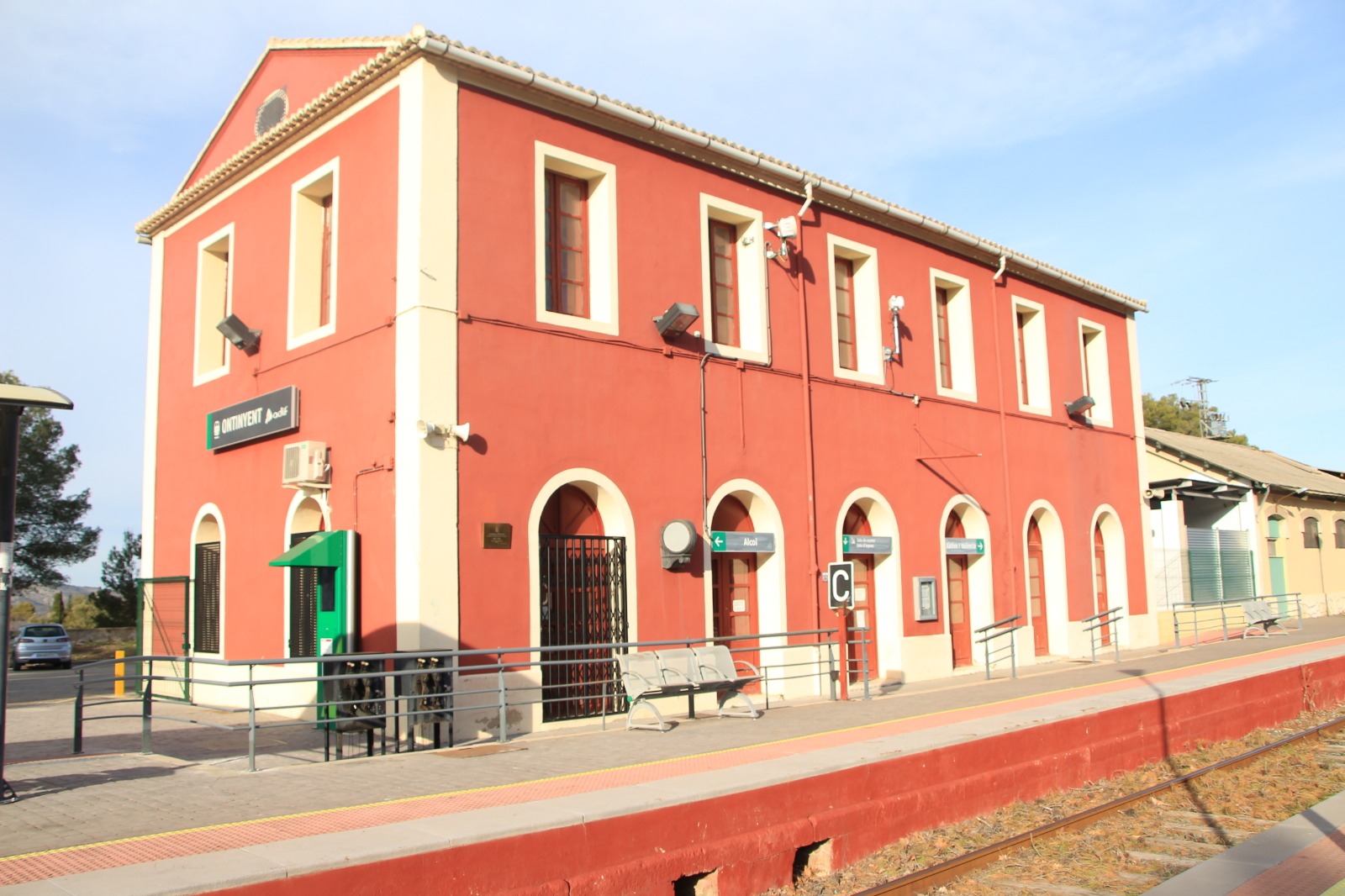 Estación de tren en Ontinyent