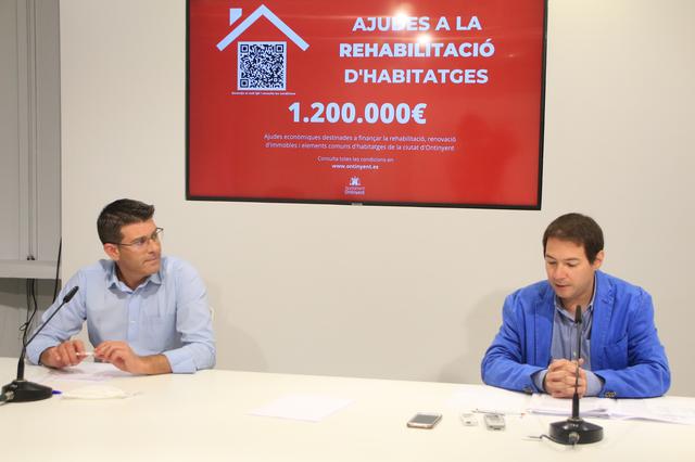 Ontinyent concede 1’2 millones para la rehabilitación y adaptación de edificios