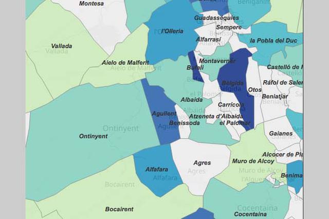 Actualización: Nuevos casos de coronavirus en la Vall d’Albaida