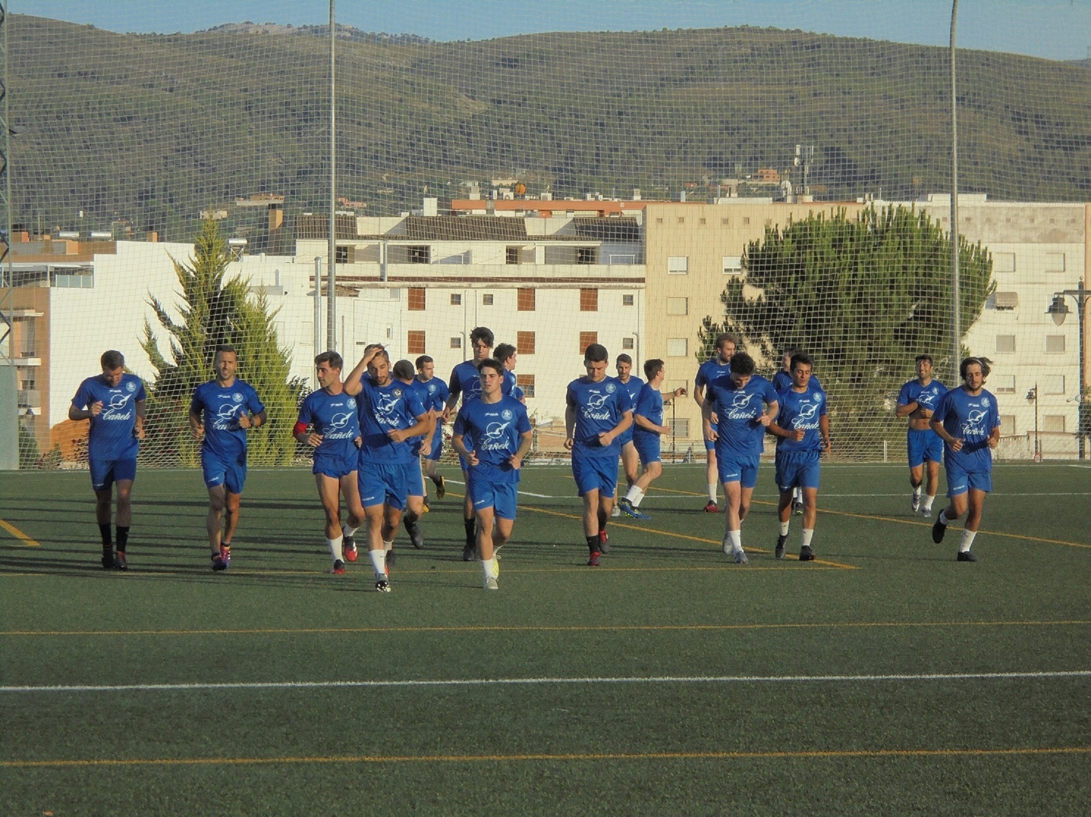 Imagen del entrenamiento