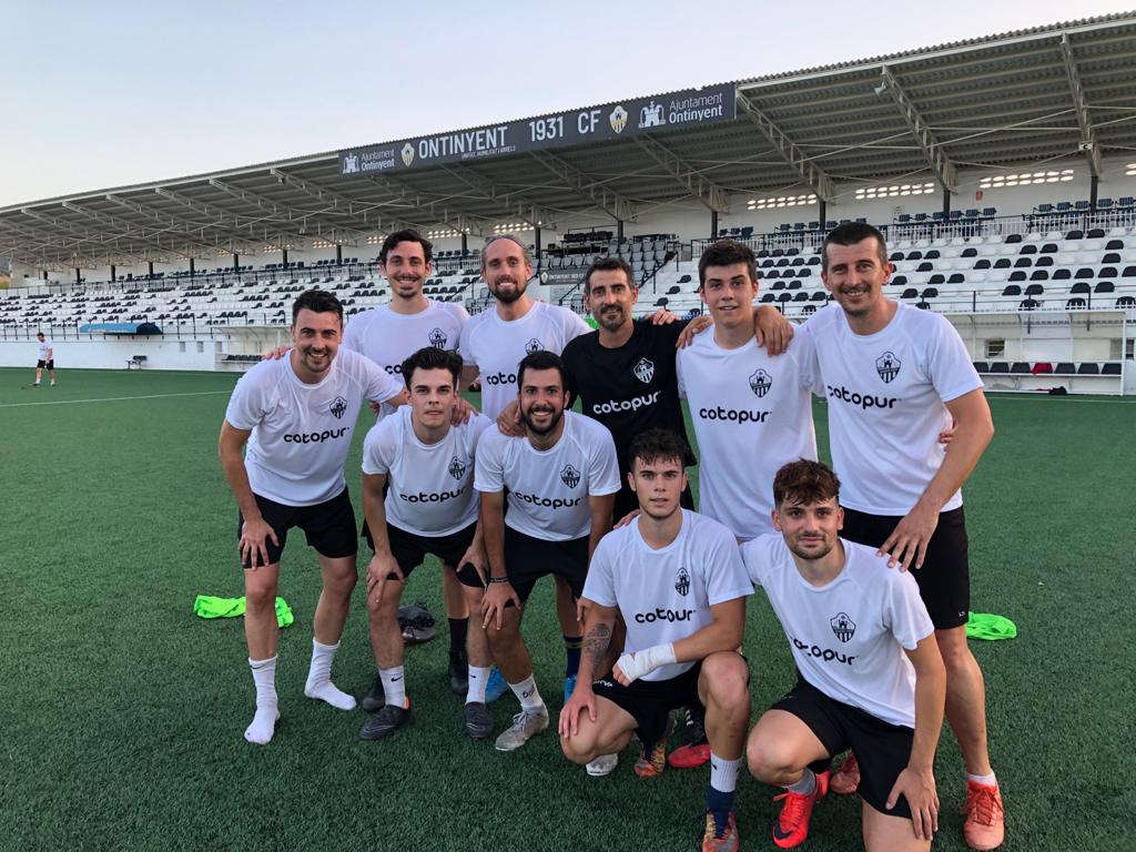 Foto del entrenamiento del martes