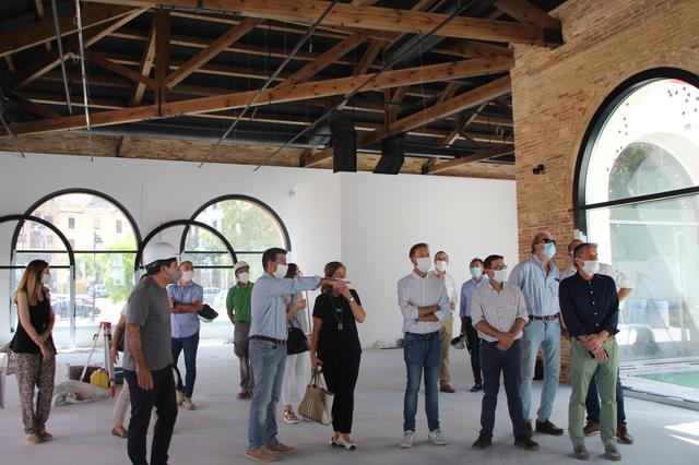 Recta final de la primera fase del Museu del Textil