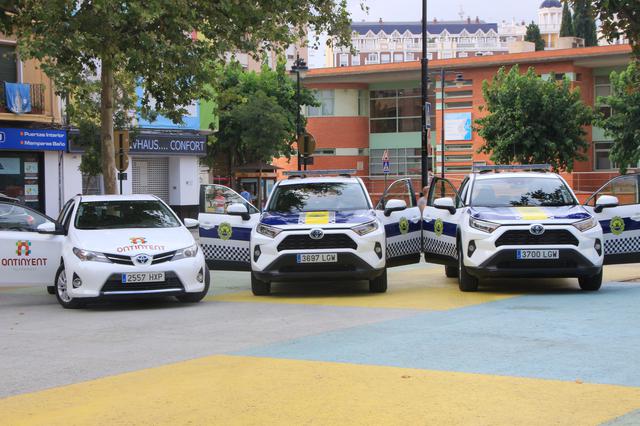 Ontinyent completa la flota de la Policia Local amb dos nous tot terreny híbrids