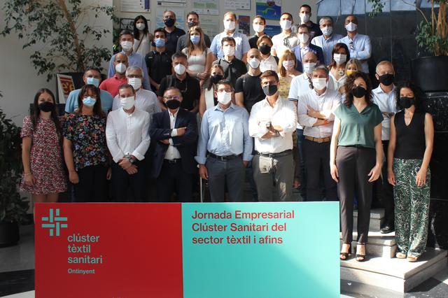 El Clúster Tèxtil Sanitari d’Ontinyent produeix 15 milions de mascaretes al mes