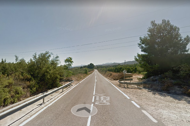 Fallece un hombre de 34 años en un accidente de moto en Ontinyent