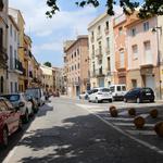  Ferit un jove en un accident de moto al carrer Sant Antoni d'Ontinyent